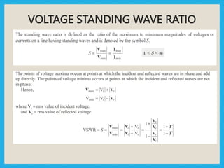 VOLTAGE STANDING WAVE RATIO
 