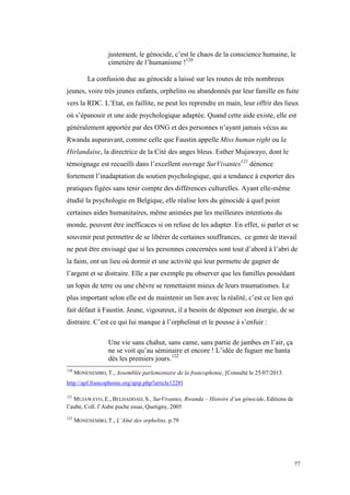 Aborder Le Genocide Rwandais A L Ecole Secondaire Grace A La Littera