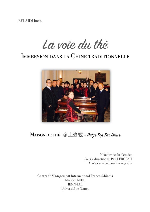 Memoire M2 Strategie D Entreprise