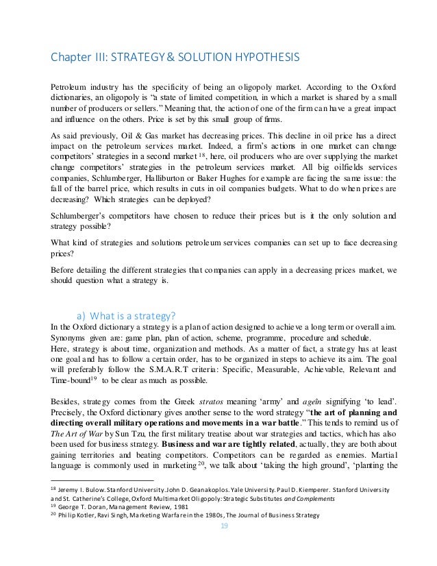 Master thesis international trade