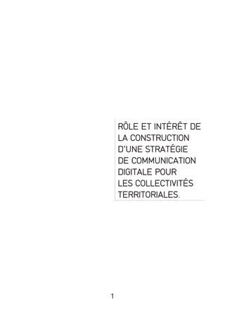 Memoire Reseaux Sociaux Collectivite Territoriale Strategie De C