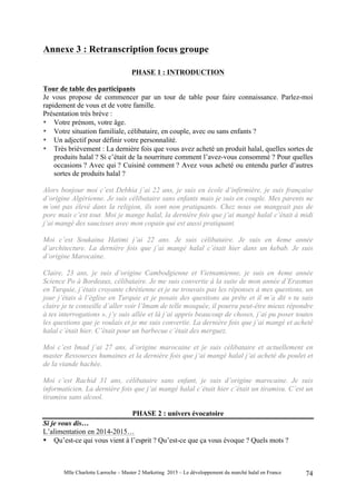 Mémoire Inseec M2 Marketing le développement du marché du halal en France