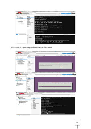 xix
Installation de Openldap pour l’annuaire des utilisateurs
 