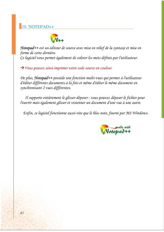 10. NOTEPAD++



-                                                   (   ,
                          2
B       )                     )

    Q                F

9           '-              2
                                      E           E
(                    0

                         2        )       ;       F
                     )        )

    "       '        )                        '               $G   A
 