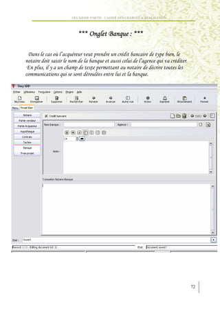 DEUXIEME PARTIE : CAHIER DES CHARGES & REALISATION




                   PPP = ) 5                  ; PPP

9         a :                                               (        '
                                                    : )
"   ' (                 ,
 