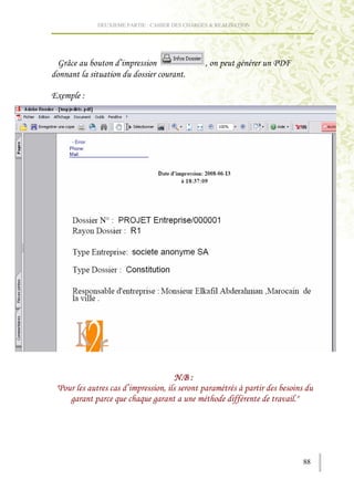 DEUXIEME PARTIE : CAHIER DES CHARGES & REALISATION




 1O                :                            '         )       9


",       ;




                                       -5;
H                      :           '
     )                         )                                      H




                                                                          88
 