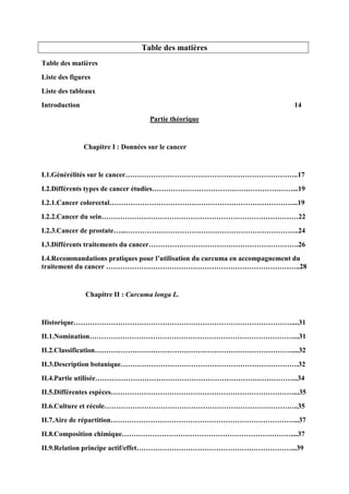 Table des matières
Table des matières
Liste des figures
Liste des tableaux
Introduction 14
Partie théorique
Chapitre I : D...