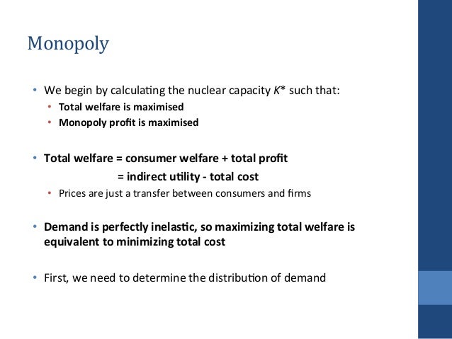 Thesis on welfare