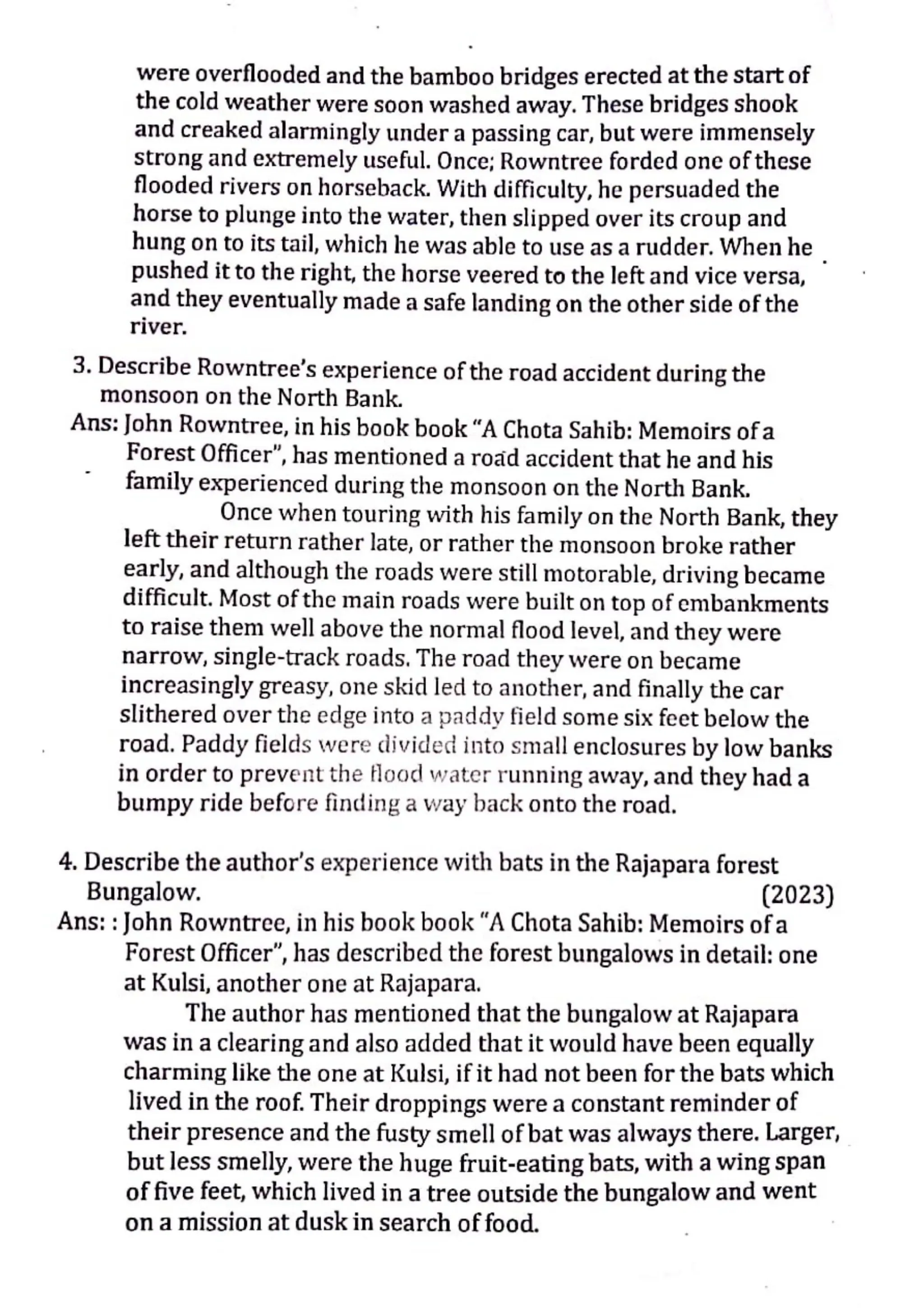 Memoirs Of A Chota Sahib AHSEC Class 12 English Notes PDF Memoirs of a chota sahib ahsec class 12 english notes pdf