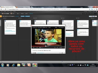 Abre-se uma
 janela com
  todos os
recursos de
   player!
 