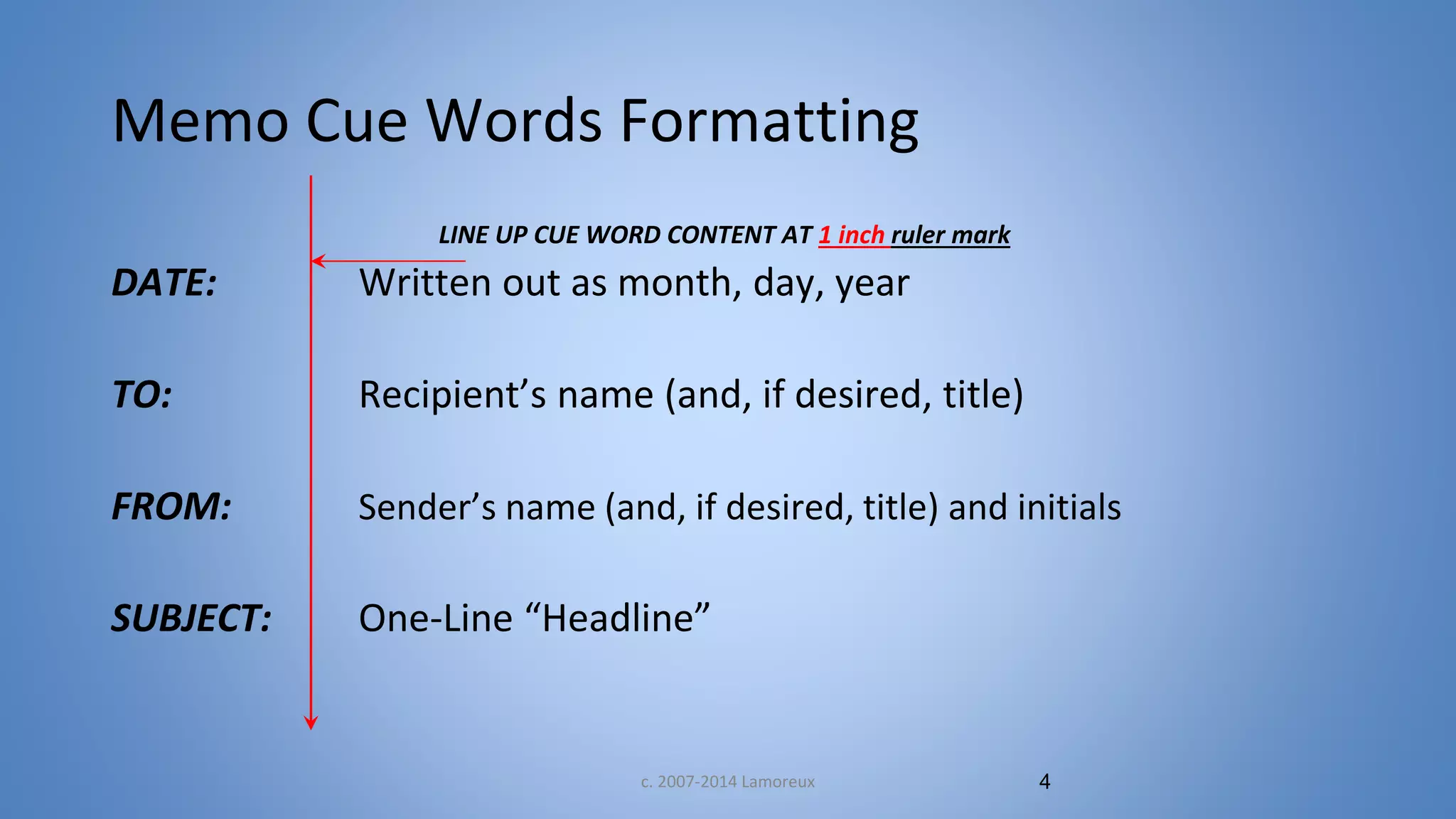 -MEMO, LETTER, AND EMAIL FORMATTING (1).pptx