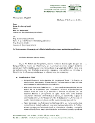 Serviço	
  Público	
  Federal	
  
	
  Ministério	
  da	
  Educação	
  
Universidade	
  Federal	
  de	
  São	
  Paulo	
  

...