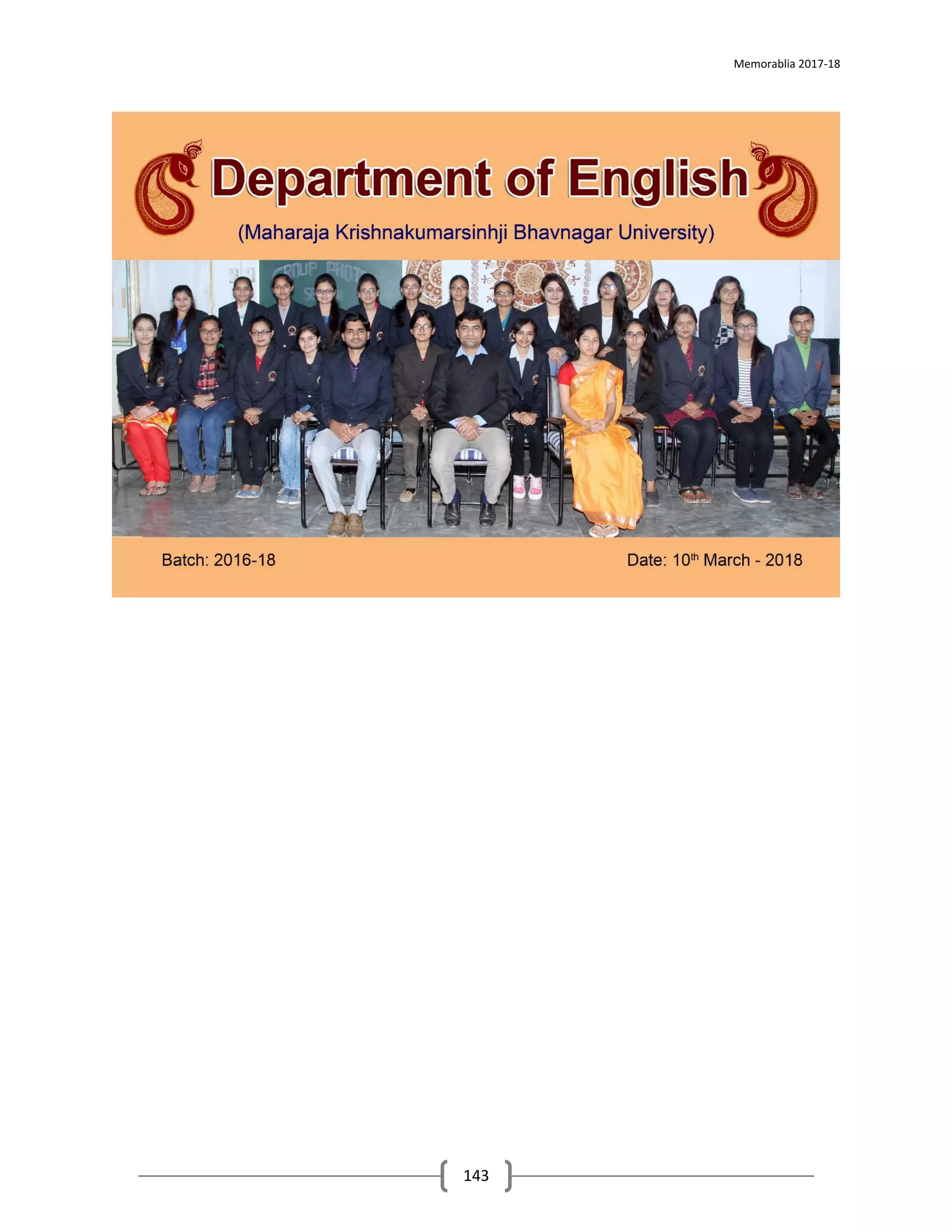 Memorablia 2017-18
143
 