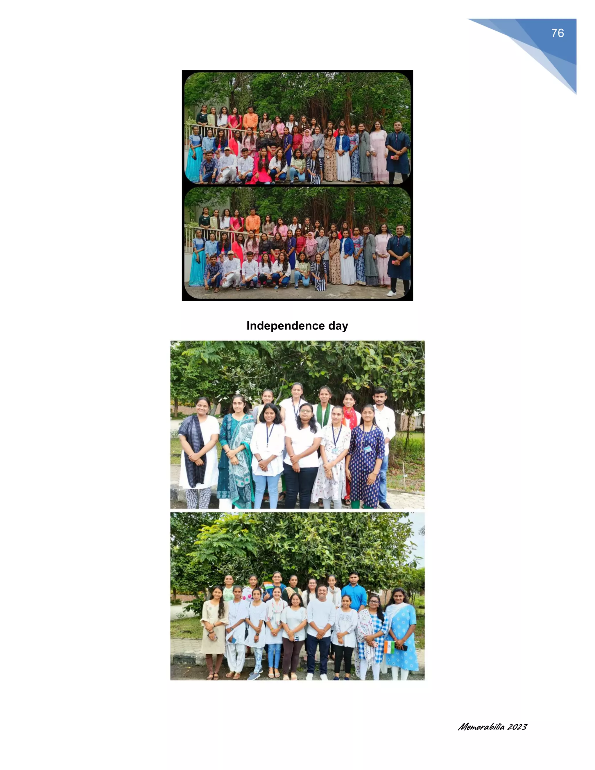 Memorabilia 2023
76
Independence day
 