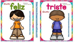 Memorama para trabajar antonimos