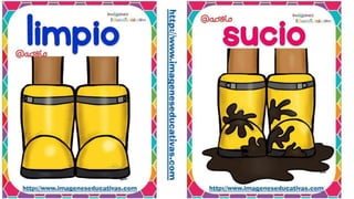 Memorama para trabajar antonimos