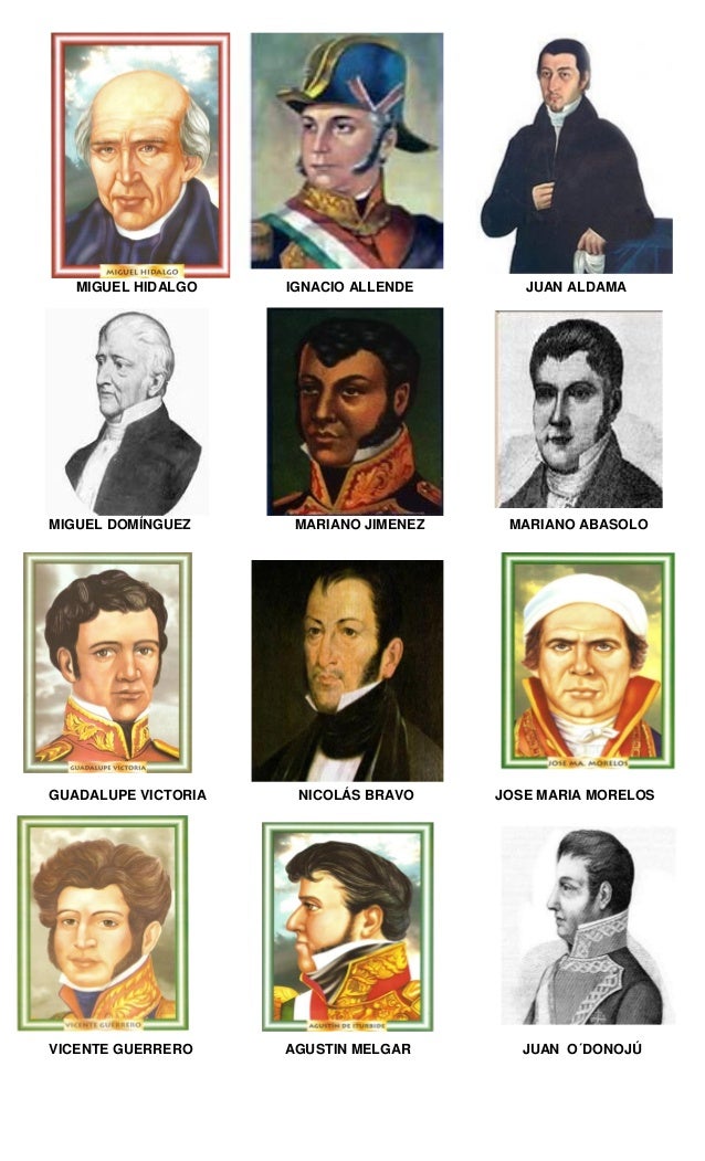 10 Personajes Mas Importantes De La Independencia De Mexico 397 Images