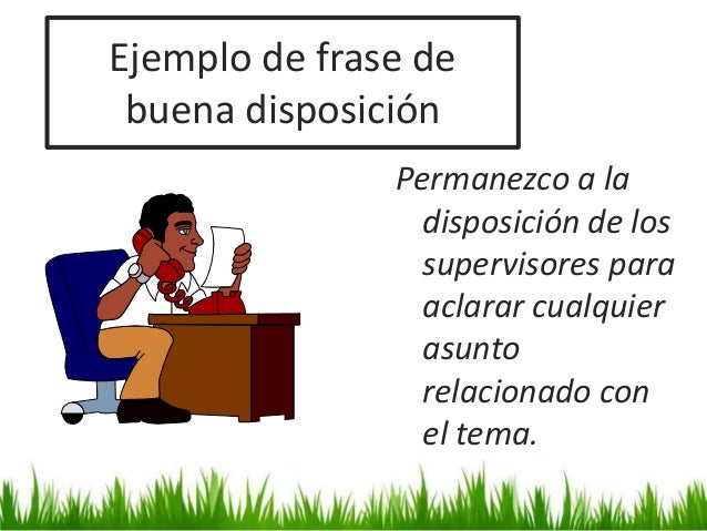 Memorando presentacion