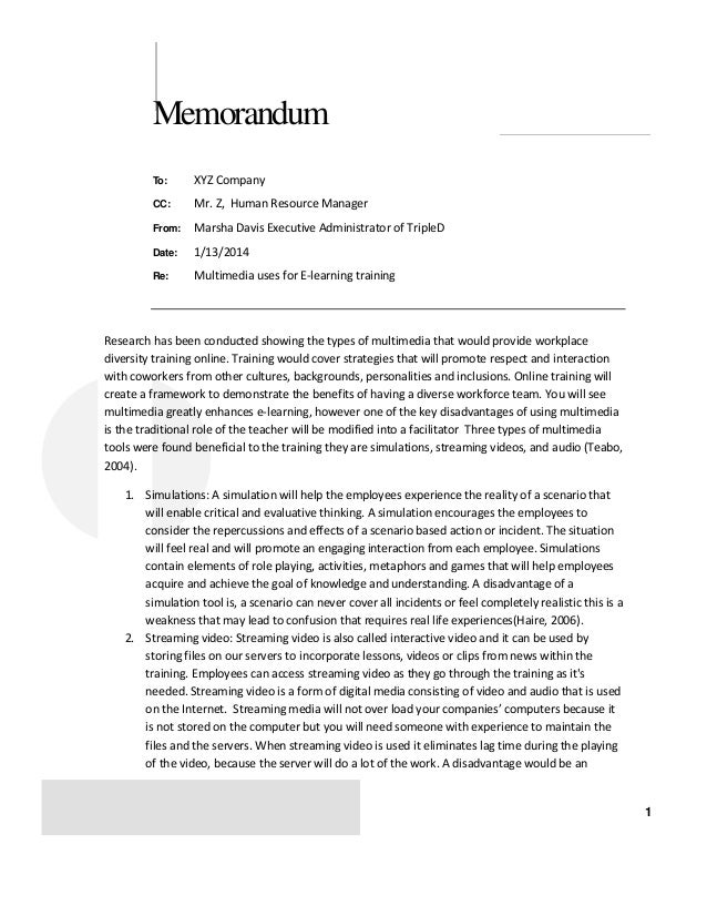 memo cc