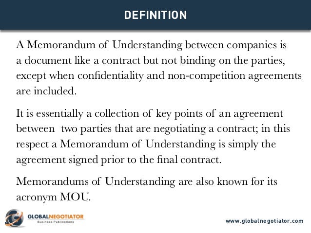 definition memoranda