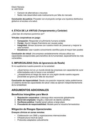 Practica de Memorandum Merck Ceguera Rios | DOCX