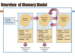 Overview of Memory Model

 