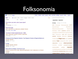 Folksonomia
 