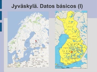 Jyväskylä. Datos básicos (I)
 