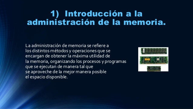 Memorias (Sistemas Operativos)