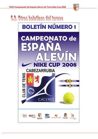 Memoria Cto Spain Alevin