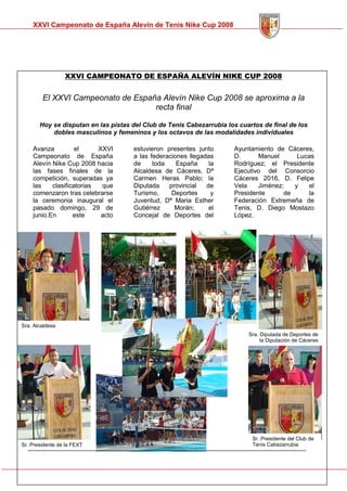 Memoria Cto Spain Alevin