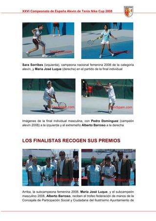 Memoria Cto Spain Alevin