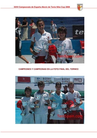 Memoria Cto Spain Alevin