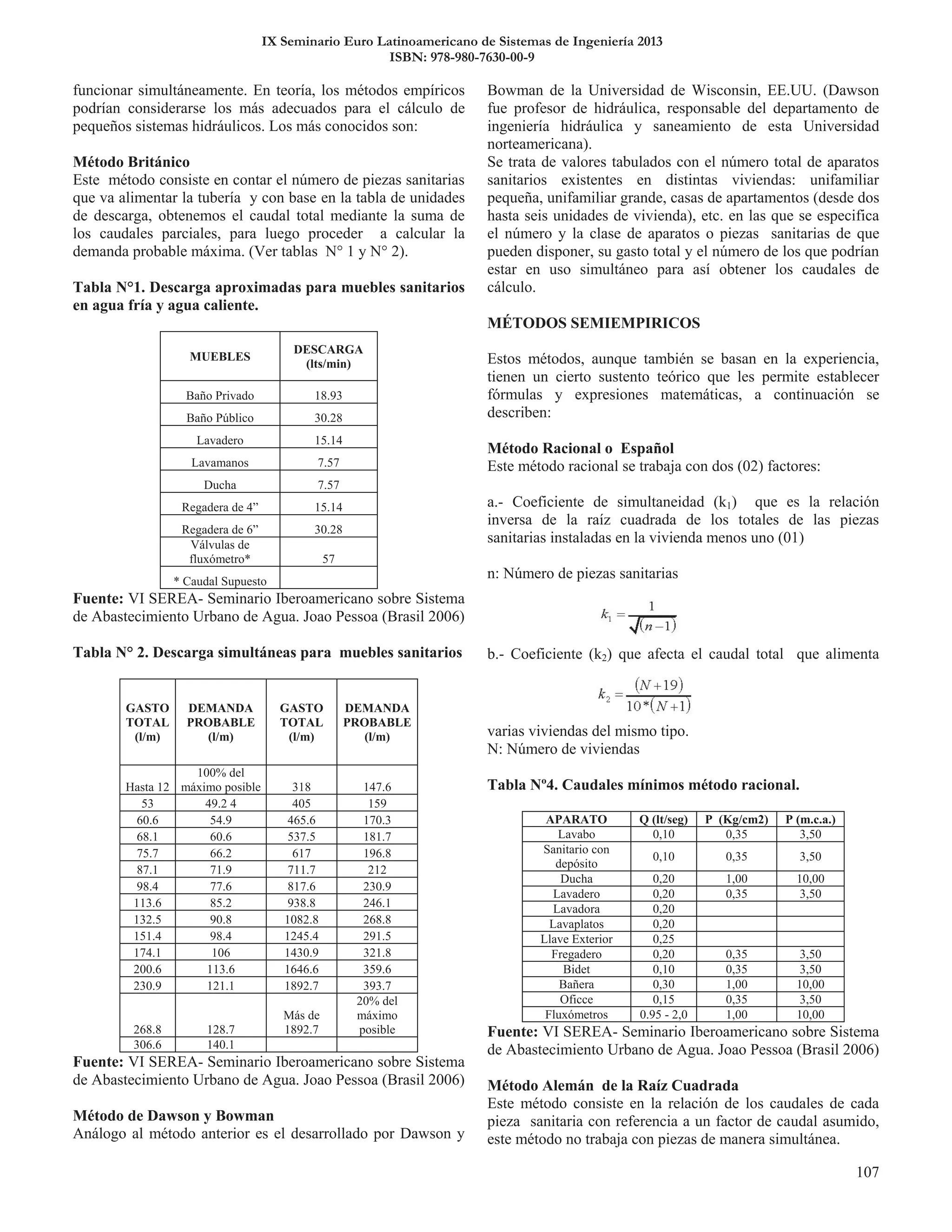 IX Seminario Euro Latinoamericano de Sistemas de Ingeniería 2013
ISBN: 978-980-7630-00-9
 