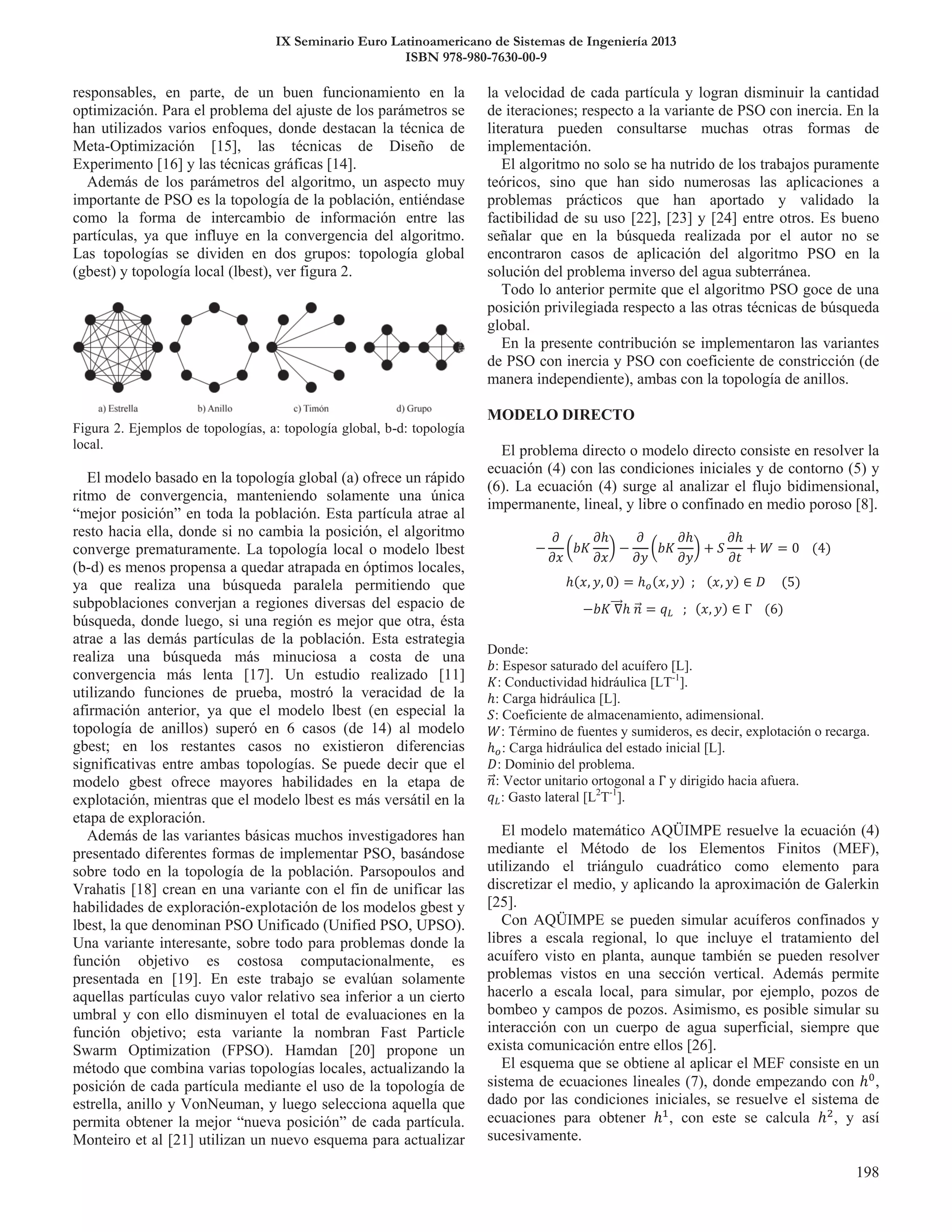 IX Seminario Euro Latinoamericano de Sistemas de Ingeniería 2013
ISBN 978-980-7630-00-9
 
