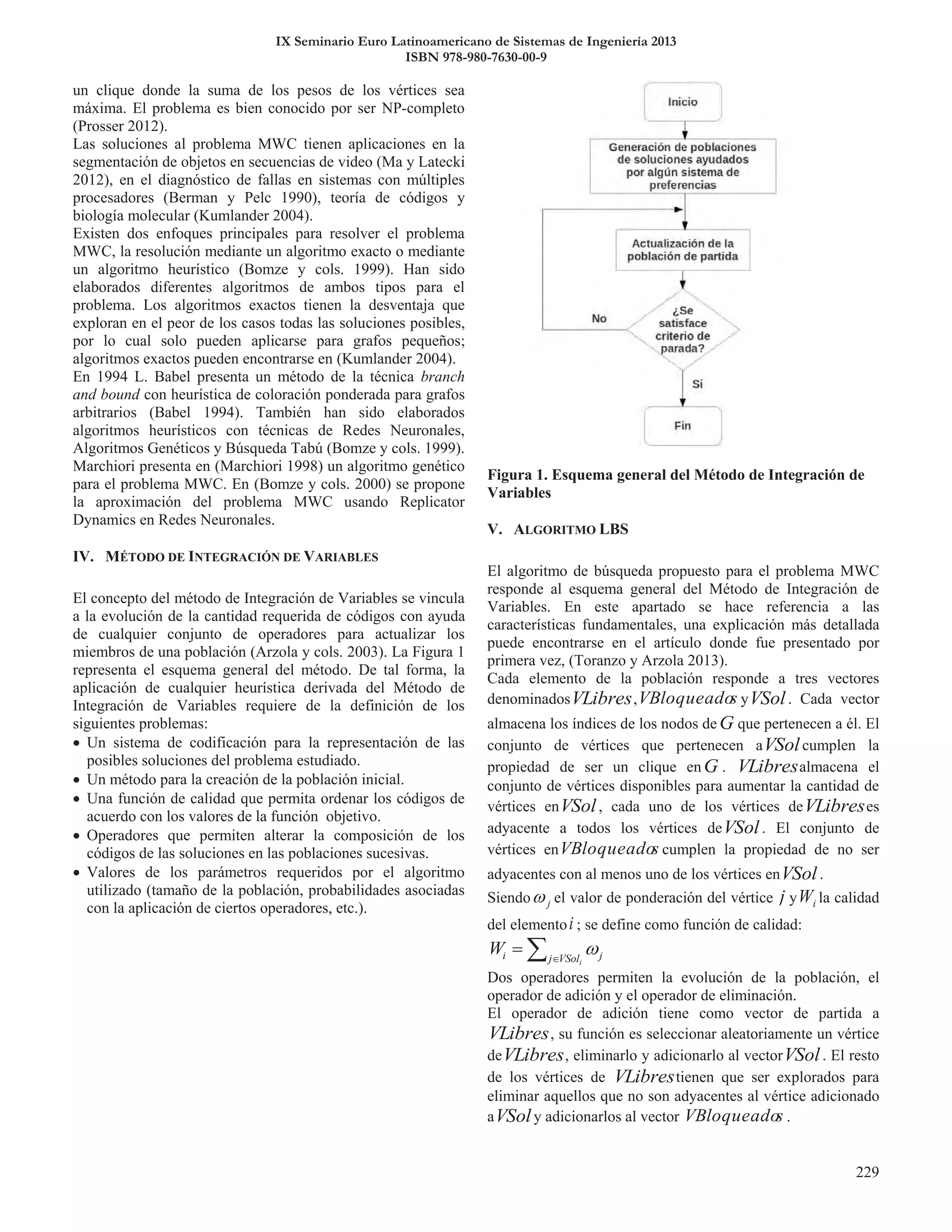 IX Seminario Euro Latinoamericano de Sistemas de Ingeniería 2013
ISBN 978-980-7630-00-9
 