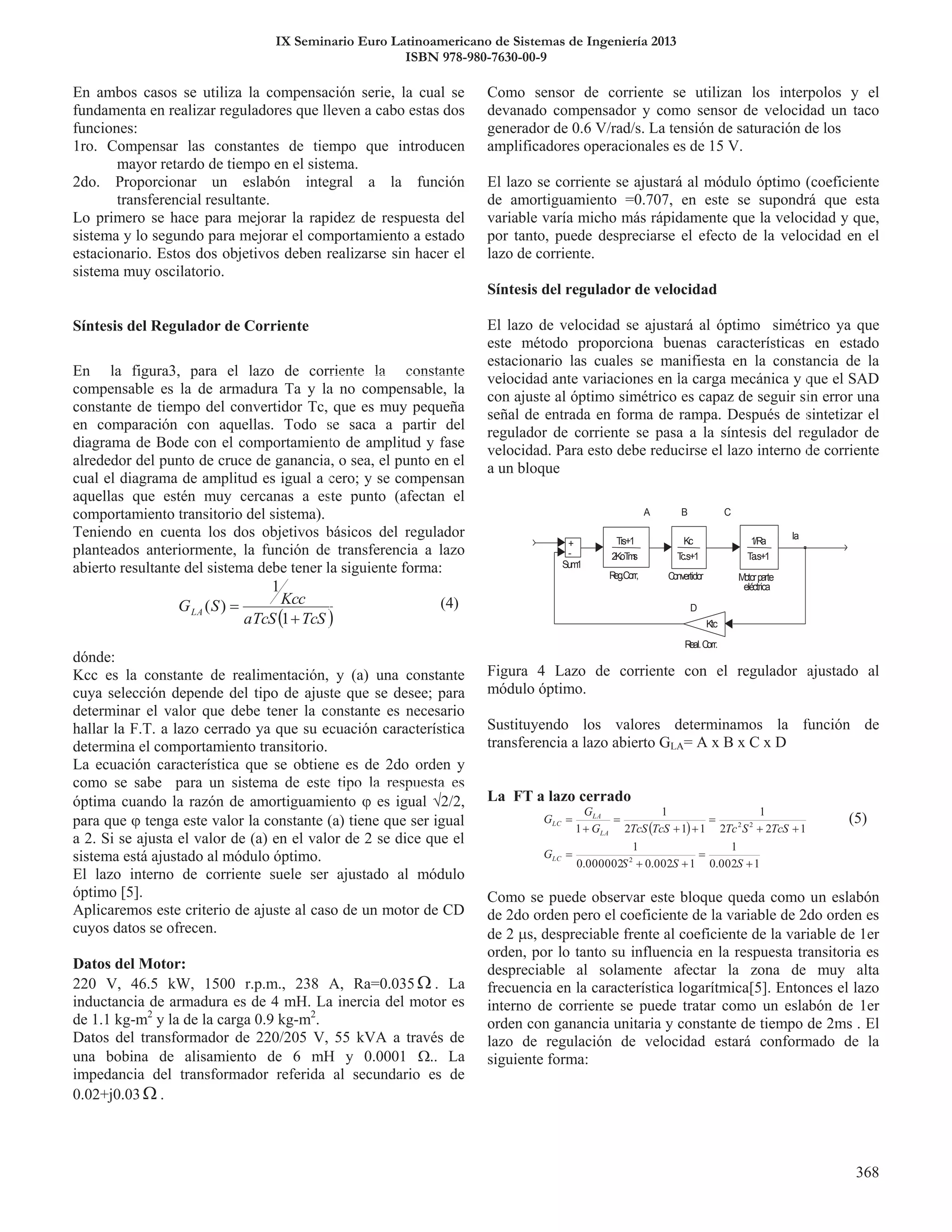 IX Seminario Euro Latinoamericano de Sistemas de Ingeniería 2013
ISBN 978-980-7630-00-9
 