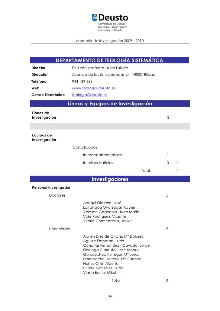 Memoria De Investigacion 2009 2010