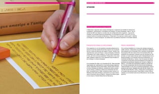 64   MEMÒRIA D’ACTUACIÓ 2010   MULTILIngüISME I SERvEIS ESPECIALITzATS                                                                                                    65



                               ACTUACIOnS




                               Observatori Linguamón de la Llengua Amaziga

                               L’Observatori Linguamón de la Llengua Amaziga és un organisme que treballa en l’àmbit de la
                               investigació, l’ensenyament i la divulgació de la llengua i la cultura amazigues, creat el 7 de no-
                               vembre de 2007 per mitjà d’un conveni marc de col·laboració entre Linguamón - Casa de les
                               Llengües, la Universitat Autònoma de Barcelona i la Universitat de Cadis. L’any 2010 s’hi ha in-
                               corporat també la Universitat de Barcelona. L’Observatori s’ha creat per a donar suport i visibilitat
                               a la llengua i la cultura amazigues, una realitat amb una presència important a la societat catalana.




                               Ensenyament de la llengua i la cultura amazigues                          Recerca i estandardització

                               S’ha organitzat un curs de lingüística avançada adreçat als tra-          S’ha continuat treballant en el manual de neologia amaziga en
                               ductors al qual han assistit 28 alumnes; aquest curs ha permès            català i francès. L’Observatori ha acollit a Barcelona i Bellaterra
                               formar un grup de traductors del català a l’amazic. També s’han           dos professors de la Universitat d’Orà, membres col·laboradors
                               organitzat dos cursos de llengua i cultura amazigues, d’extensió          del programa PAU de la Xarxa Vives d’Universitats (XVU). Els
                               universitària, de 6 crèdits cadascun. S’hi han inscrit 9 persones.        professors han participat, juntament amb els membres de l’Ob-
                               A més, per tal de continuar presentant l’Observatori a les univer-        servatori, en dues taules rodones sobre l’estandardització de la
                               sitats catalanes, aquest any s’han organitzat dues jornades so-           llengua amaziga a la Universitat Autònoma de Barcelona i a la
                               bre la llengua i la cultura amazigues                                     Universitat de Barcelona. També, s’han fet reunions de treball
                                                                                                         i d’intercanvi d’informació amb els professors d’Orà sobre els
                                                                                                         problemes de planificació lingüística de l’amazic a Algèria i el
                               a la Universitat de Lleida i a la Universitat de Vic. Altres activitats   Marroc, i s’ha parlat de la experiència catalana en aquest àm-
                               organitzades són: participació en la jornada amaziga organitza-           bit. S’ha fet la presentació del Diccionari de terminologia gra-
                               da per l’Associació Sociocultural Sahbi; xerrada sobre l’amazic           matical amaziga a la seu de la Universitat de Barcelona, amb la
                               al centre Almàssera de València; conferències sobre la presèn-            presència dels autors: Abdallah Boumalk (IRCAM, Rabat) i Ka-
                               cia de l’amazic a Catalunya, Antena de coneixement de Cam-                mal Naït-Zerrad (INLACO, París). L’Observatori ha participat en
                               brils, Universitat Rovira i Virgili; conferència sobre l’amazic a la      el Congrés Internacional sobre l’Orient Mitjà i el Nord d’Àfrica,
                               Biblioteca Sant Adrià de Besos; participació en la taula rodona           celebrat a la Universitat Autònoma de Barcelona el mes de juliol
                               sobre la diversitat cultural al Marroc i exposició de llibres sobre       del 2010.
                               el món amazic al Festival MarrocFest de Barcelona.
 