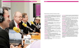 96   MEMÒRIA D’ACTUACIÓ 2010   COMUnICACIÓ                                                                                                                              97




                               Tot seguit exposem la presència de Linguamón als mitjans.

                               · 2 de febrer. El Periódico de Catalunya: Can Ricart entra en una      · 31 de maig. C33-Ànima: Entrevista a l’arquitecta Benedetta Ta-
                                 nova era de la mà de la diversitat lingüística. L’antic conjunt        glibue, responsable del projecte arquitectònic de la futura seu
                                 industrial deixa enrere el seu passat tèxtil per adaptar-se al ca-     de Linguamón.
                                 ràcter innovador del 22@.                                            · 13 de juliol. La Vanguardia, El País, El Periódico, ABC, El Mun-
                               · 11 de març. BTV: «La mar de llengües», una exposició per               do, ACN, TV3, BTV, C33: Neix un nou espai a Barcelona per a
                                 acostar els nens a la diversitat cultural.                             les arts de la paraula, Cafè Lebab.
                               · 15 de març. Confederació de Comerç de Catalunya: La Con-             · 18 de juliol. BTV-Info Amazic: Notícies des de Can Ricart.
                                 ferència de Comerç de Catalunya visita la futura seu de              · 26 de juliol. BTV, La Vanguardia, El Periódico, Público, BCN.
                                 Linguamón.                                                             cat: Linguamón - Casa de les Llengües porta a Barcelona el
                               · 18 de març. El Periódico i Público: Exposició «Batekmila: eus-         cor jove més important del món, el World Youth Choir.
                                 kal munduak / els mons bascos».                                      · 9 de setembre. TVE-Catalunya: L’exposició «La mar de llen-
                               · 25 de març. El Punt i Diari de Girona: Exposició «Veus de la           gües. Parlar a la Mediterrània» arriba a València.
                                 Mediterrània».                                                       · 23 de setembre. El Mundo, Diari de Balears, Diario de Ibiza,
                               · Abril. Norte de Castilla, El Confidencial, Sur.es, Elcomercio-         Diari de Mallorca, ADN, IB3: Presentació de l’estudi «Les llen-
                                 digital.es i altres: «Las lenguas no son un problema, sino una         gües a les Illes Balears. Anys 2008-2010».
                                 oportunidad», Antoni Mir.                                            · 13 d’octubre. Vilaweb: El Senat paraguaià aprova la llei de llen-
                               · 8 de març. La Vanguardia, Expansión, Cope, RAC1, La Malla,             gües per impulsar el guaraní.
                                 3cat24, EFE, ACN, Europa Press: ELAN.cat, el multilingüisme a        · 22 d’octubre. El Punt: Petites victòries al Poblenou. Els veïns del
                                 les empreses catalanes.                                                Poblenou recullen en una mostra els triomfs dels darrers anys.
                               · 14 d’abril. Vilaweb: «Babel o barbarie: una política lingüística     · Novembre. Area 113: Reportatge sobre el projecte arquitectò-
                                 legítima y eficaz para la convivencia».                                nic de Linguamón a la fàbrica de Can Ricart.
                               · 30 d’abril. El País, COM Ràdio, Avui, Vilaweb: Mapes i llengües      · 14 de desembre. Canal notícies Govern Andorra: Linguamón -
                                 del món en un sol clic.                                                Casa de les Llengües, amb el suport del Servei de Política Lin-
                               · 15 de maig. El Punt, BTV: Primavera amaziga 2010.                      güística, busca testimonis del parlar andorrà per a un projecte
                               · 16 de maig. La Vanguardia, El Periódico, 20 minutos: Lingua-           audiovisual sobre variants dialectals del català.
                                 món s’afegeix a la celebració de les Festes de Maig del Poble-       · 27 de desembre. El Periódico: Les llengües, un valor per a la
                                 nou amb activitats familiars a Can Ricart.                             competitivitat. Linguamón desembarca al 22@ amb el mul-
                               · 18 de maig. El Punt: II Premi Linguamón al millor treball de re-       tilingüisme com a principal agent dinamitzador de l’activitat
                                 cerca de batxillerat.                                                  econòmica.
                               · 31 de maig. Vilaweb, ACN: La UNESCO convida Linguamón a
                                 presentar el projecte a París.
 