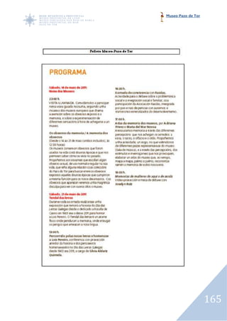 Museo Pazo de Tor




                    165
 