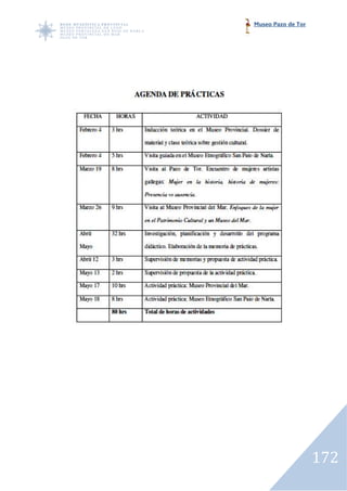 Museo Pazo de Tor




                    172
 