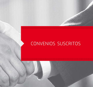 CONVENIOS SUSCRITOS 
 