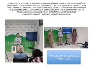  Asociación Amigos de Joaquín Lobato - Memoria 2019-2020