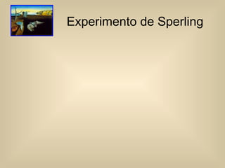 Experimento de Sperling 