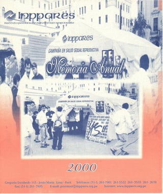 Memoria Anual INPPARES 2000