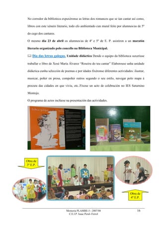 Memoria Biblioteca 07 08