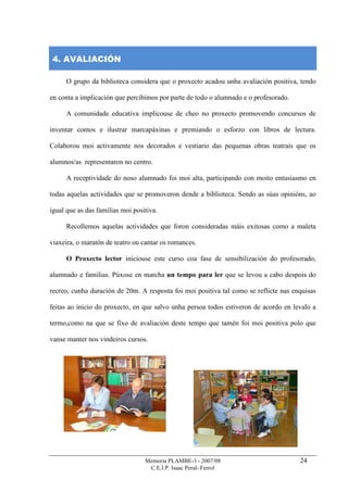 Memoria Biblioteca 07 08