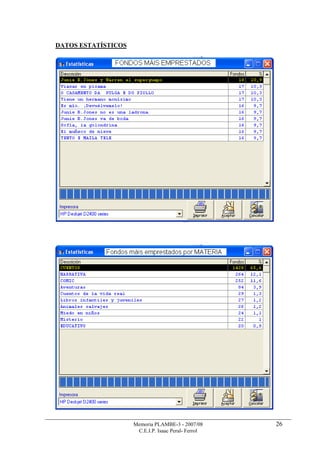 Memoria Biblioteca 07 08