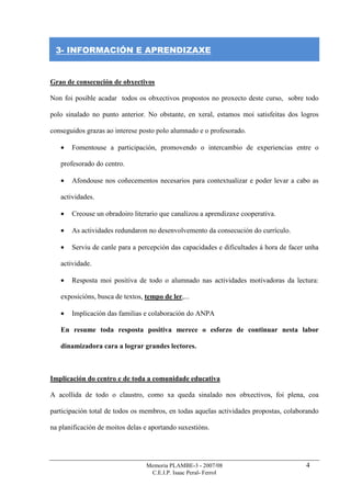 Memoria Biblioteca 07 08